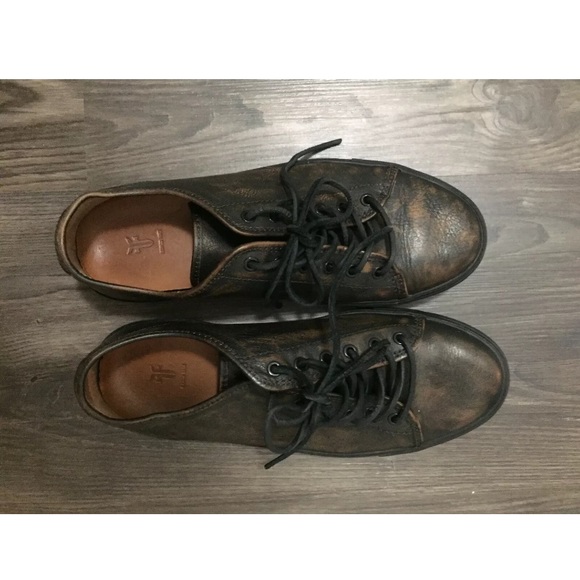 Frye Brett Low Men’s Leather Sneaker - Picture 3 of 4